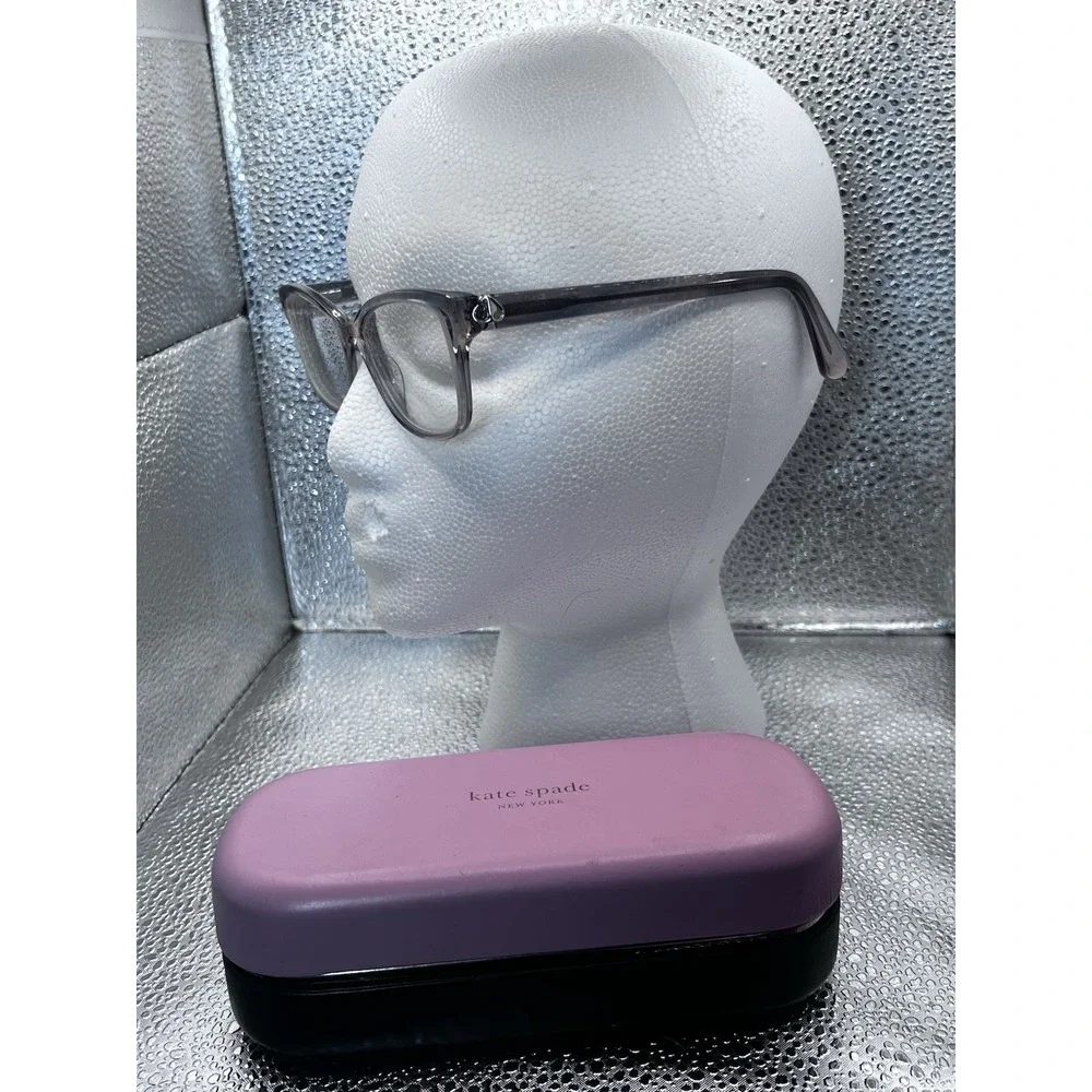 Kate Spade Eyeglasses, Frames Only, Reilly/G 3XJ, 53-16-140, Clear Sand/Gray‎